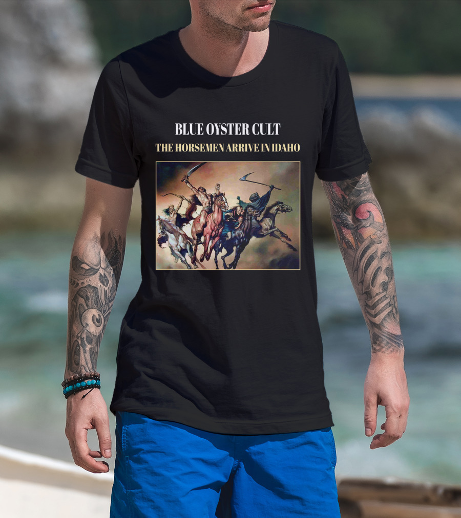Blue Oyster Cult The Horsemen Arrive In Idaho T-Shirt