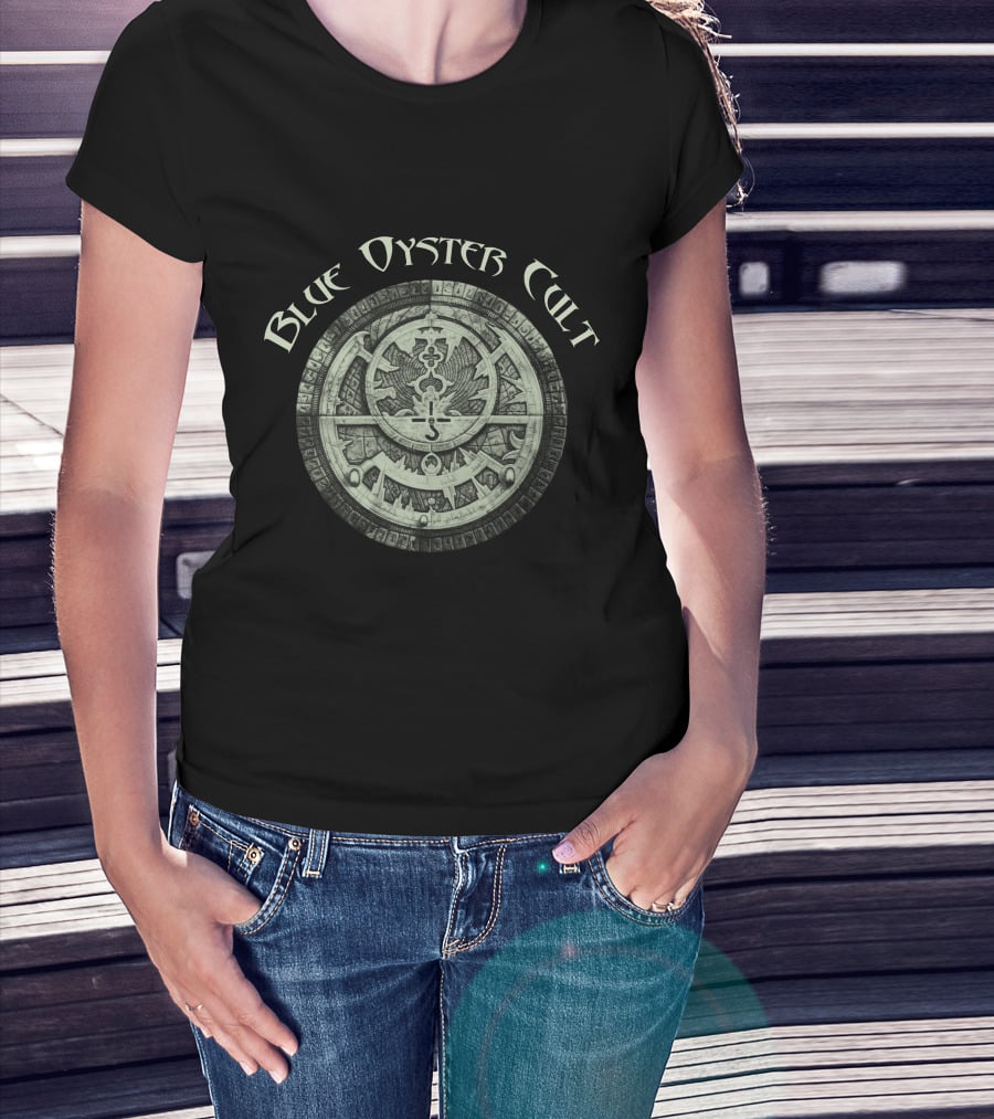 Blue Oyster Cult Circular Symbol T-Shirt