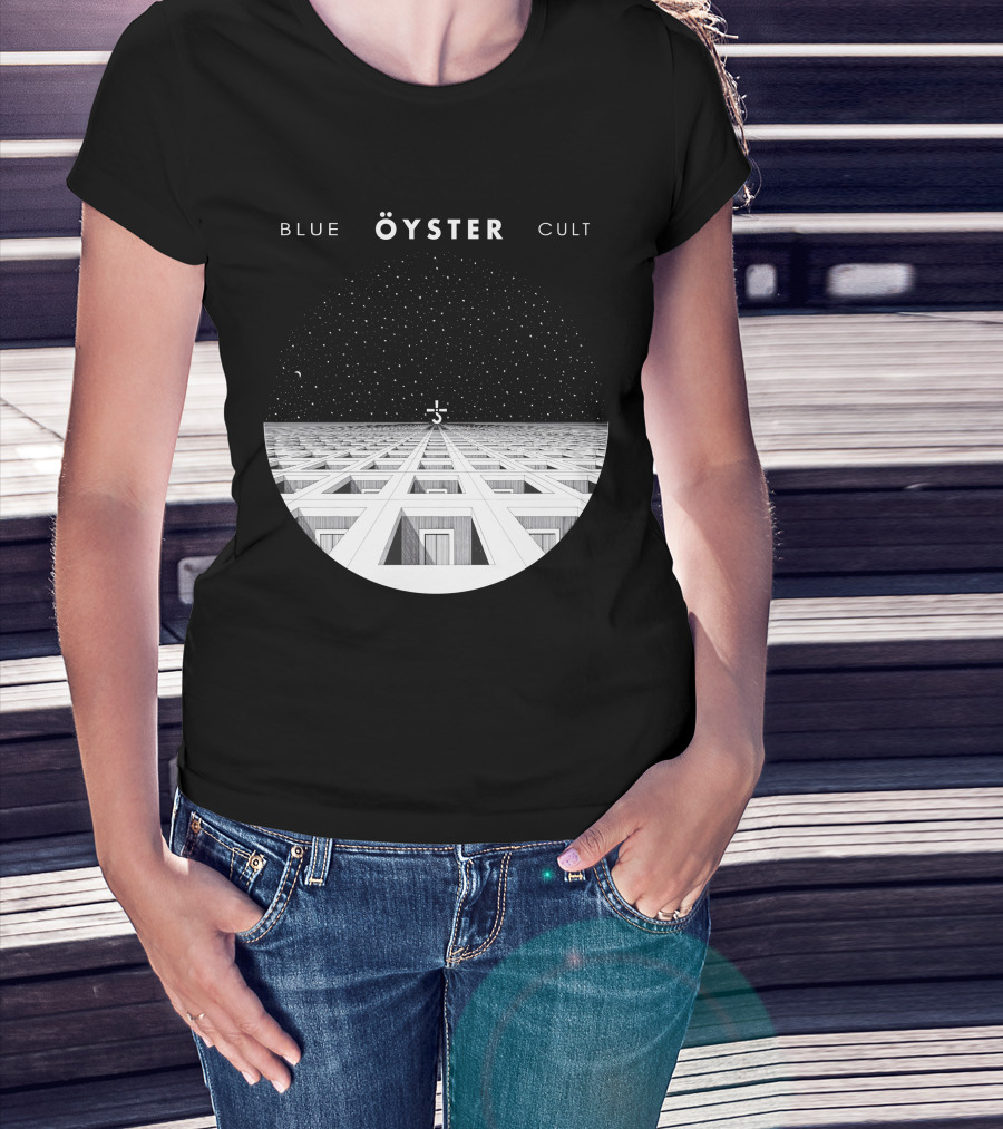 Blue Öyster Cult Geometric Space T-Shirt