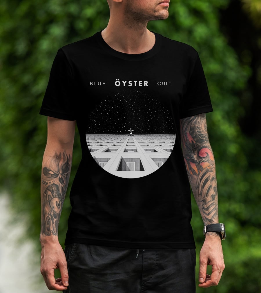 Blue Öyster Cult Geometric Space T-Shirt