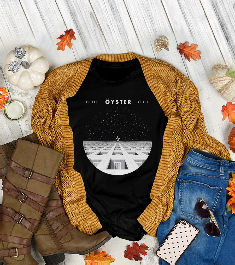 Blue Öyster Cult Geometric Space T-Shirt