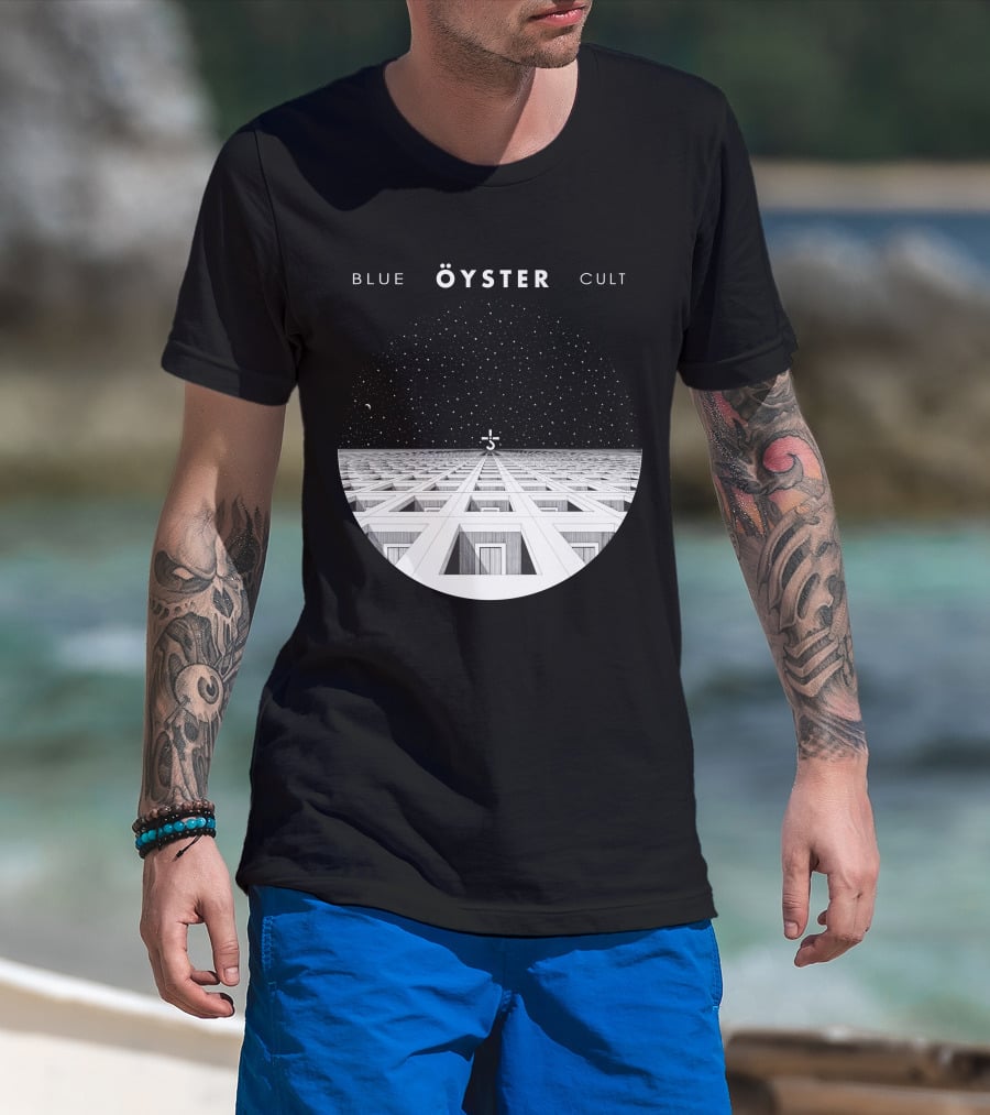 Blue Öyster Cult Geometric Space T-Shirt