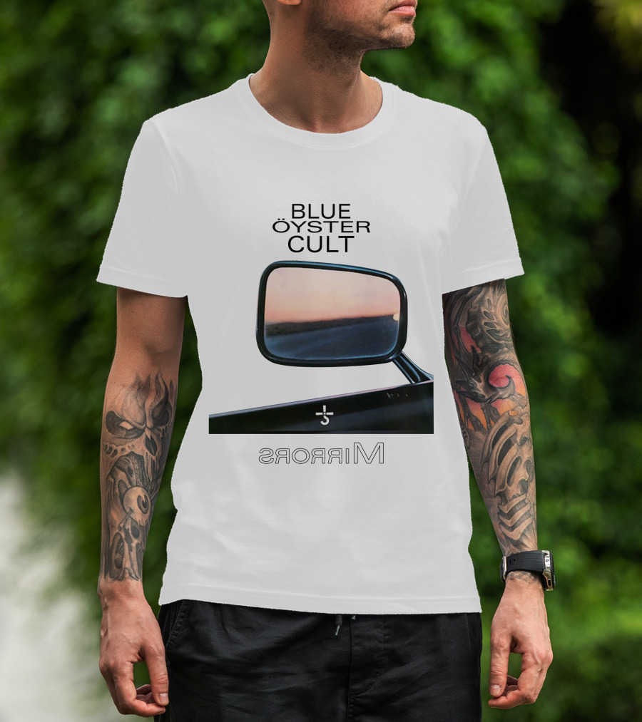 Blue Öyster Cult Mirrors Rearview Sunset T-Shirt