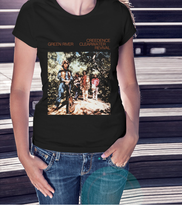Green River Creedence Clearwater Revival Album Cover Photo T-Shirt