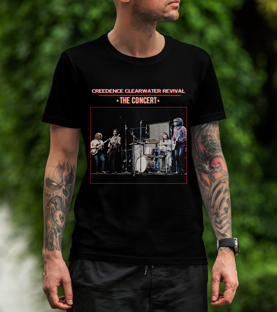Creedence Clearwater Revival The Concert Live Performance T-Shirt