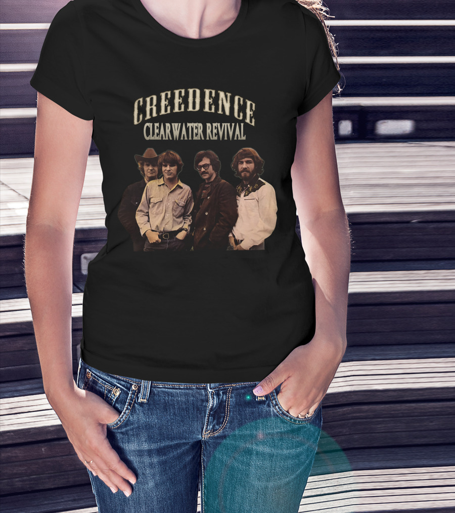 Creedence Clearwater Revival Band Portrait Ccr T-Shirt