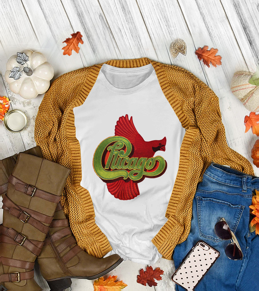 Chicago Cardinal Bird Ccg T-Shirt