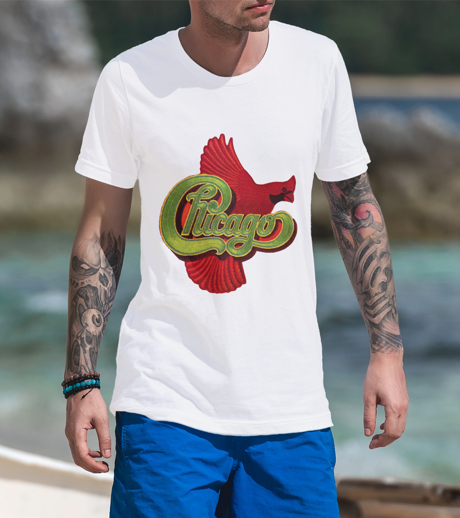 Chicago Cardinal Bird Ccg T-Shirt