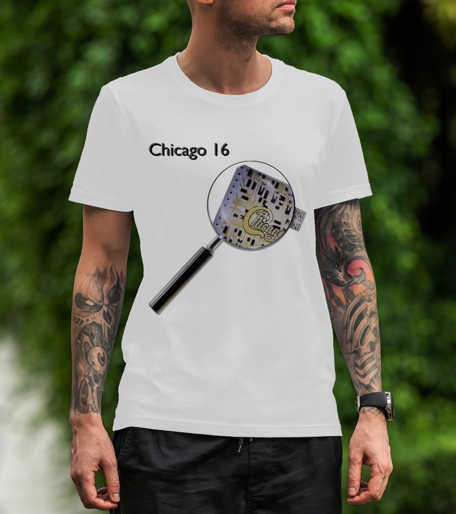 Chicago 16 Magnifying Circuitry T-Shirt