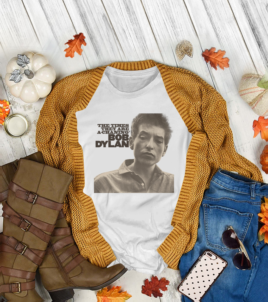 The Times They Are A-Changin' Bob Dylan T-Shirt