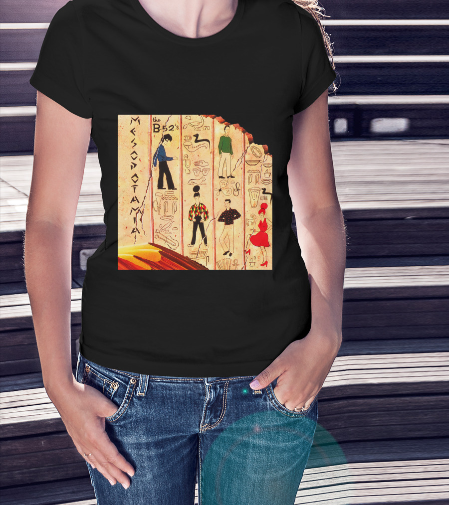 The B-52'S Mesopotamia Vintage Band Art T-Shirt
