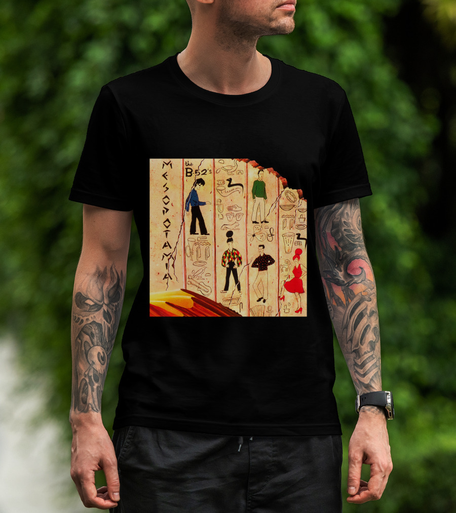The B-52'S Mesopotamia Vintage Band Art T-Shirt