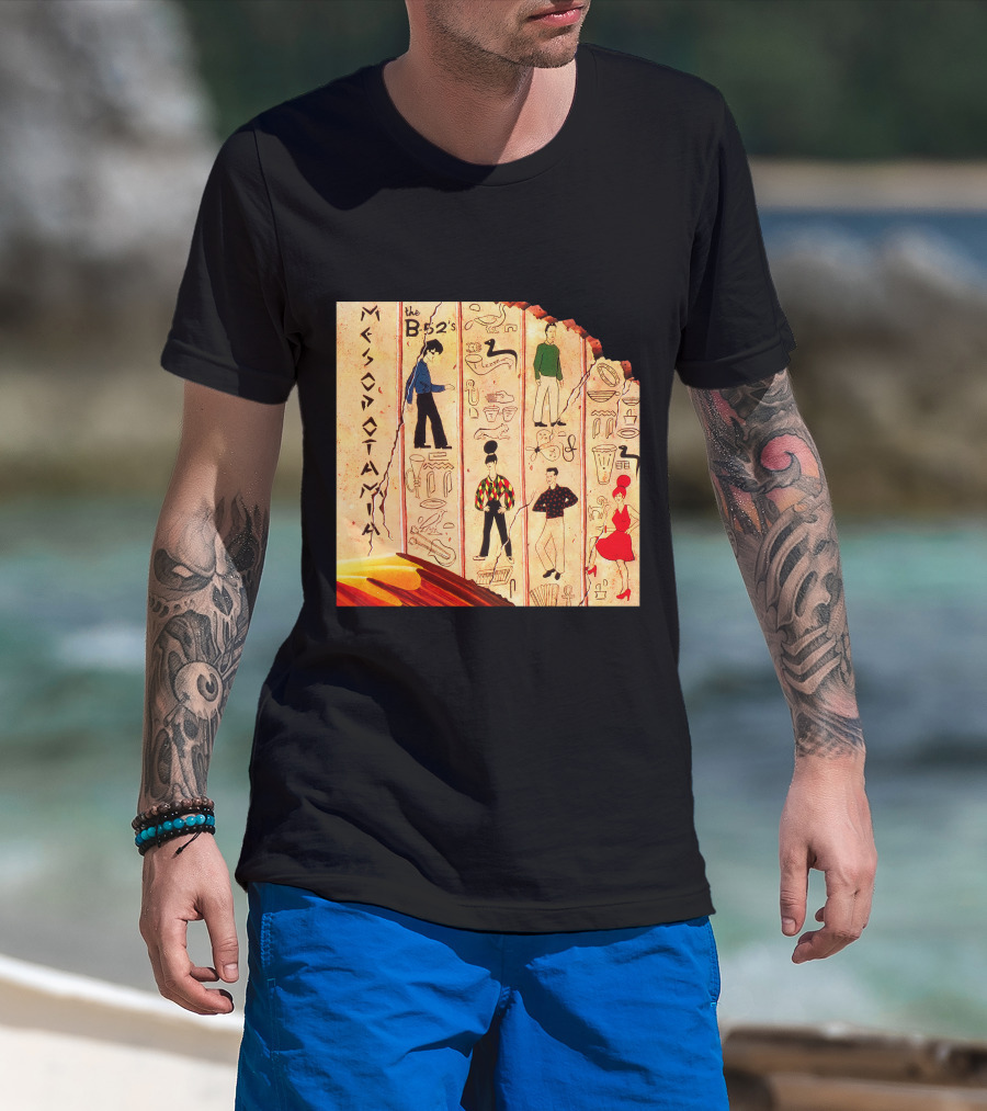 The B-52'S Mesopotamia Vintage Band Art T-Shirt