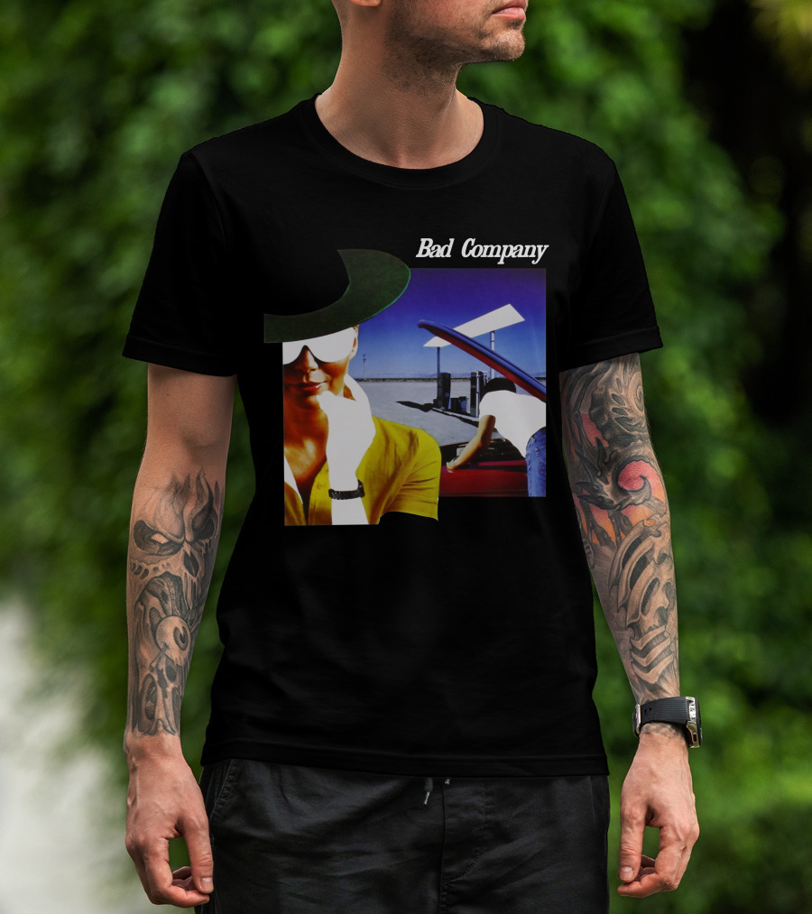 Bad Company Cool Snap Gas Station Visual T-Shirt