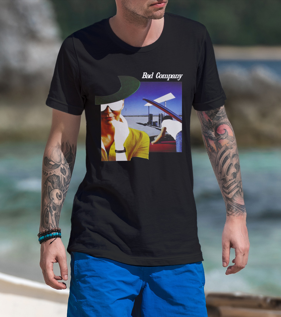 Bad Company Cool Snap Gas Station Visual T-Shirt