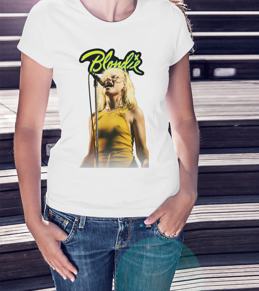 Blondie Bld 21 Vintage Concert Photo T-Shirt