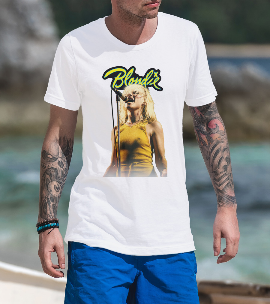 Blondie Bld 21 Vintage Concert Photo T-Shirt