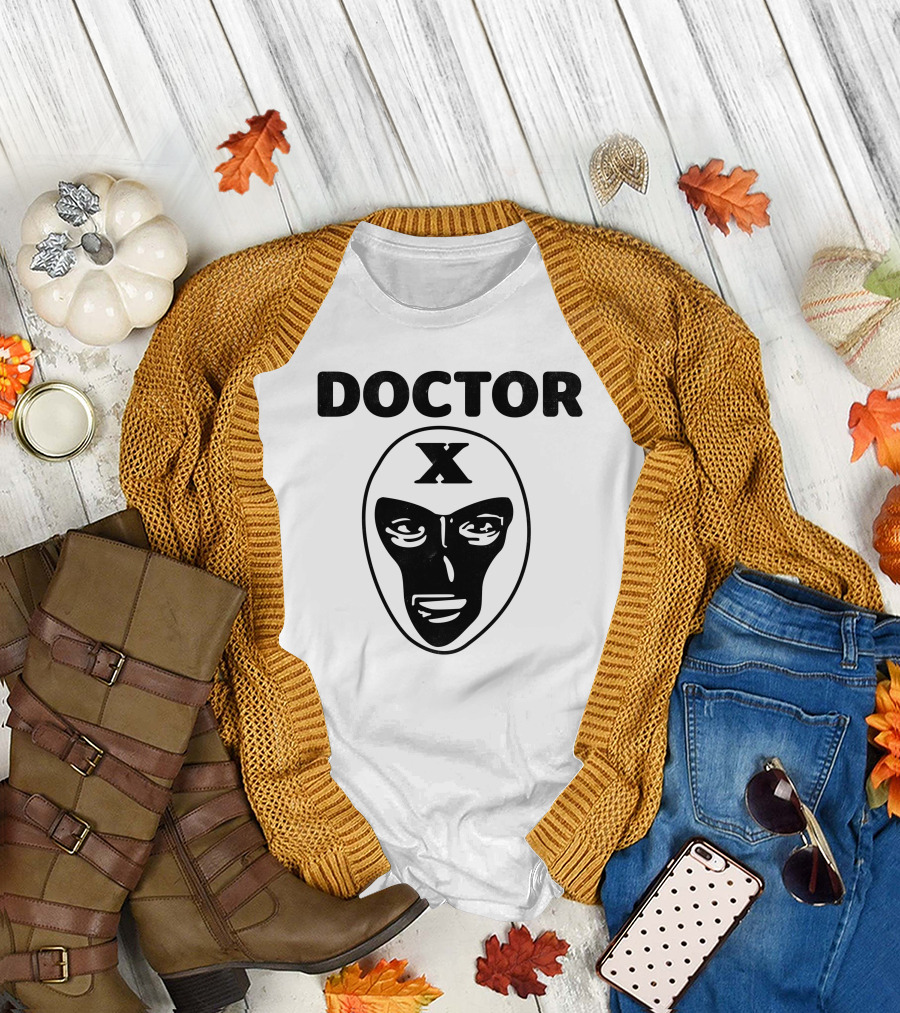 Doctor X Mask Illustration Bld T-Shirt