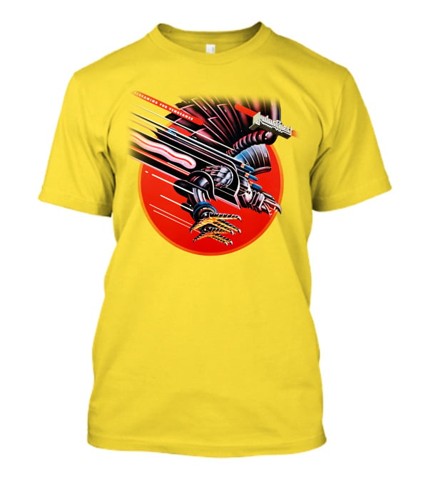 Judas Priest Screaming For Vengeance Album Cover Artwork T-Shirt