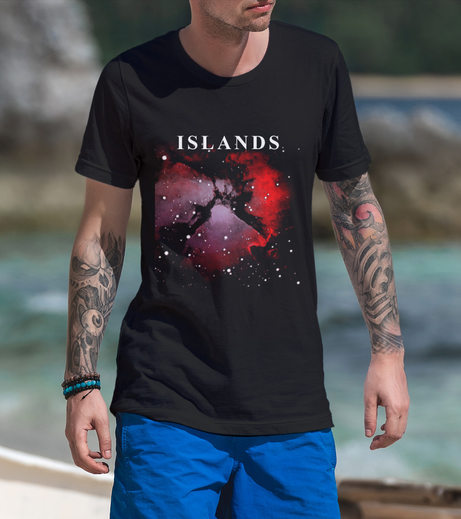 Islands Galaxy Nebula Kcrs T-Shirt