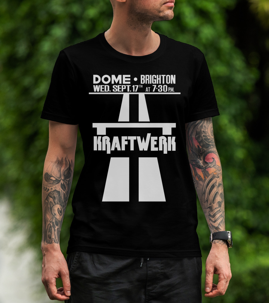 Kraftwerk Brighton Dome September 17Th 7:30 Pm T-Shirt