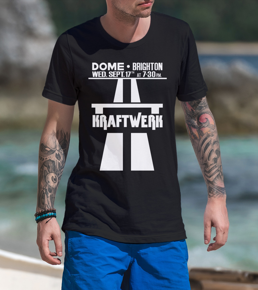Kraftwerk Brighton Dome September 17Th 7:30 Pm T-Shirt