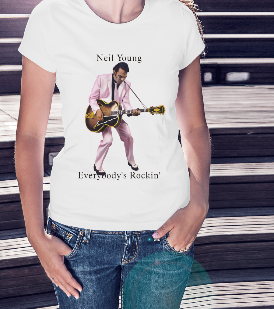 Neil Young Everybody's Rockin' T-Shirt