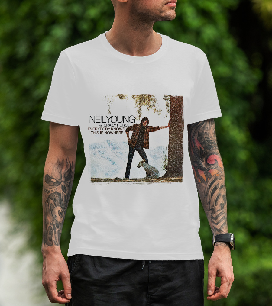 Neil Young With Crazy Horse Everybody Knows This Is Nowhere T-Shirt