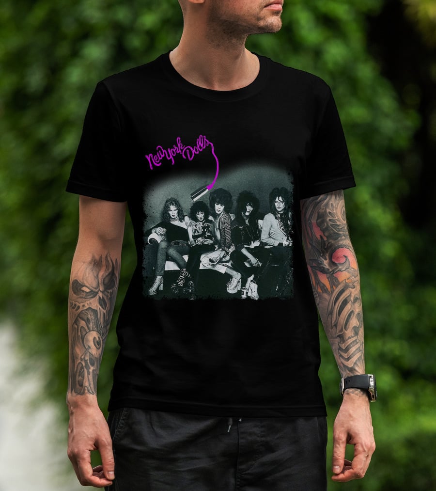 New York Dolls Band Vintage Photo T-Shirt