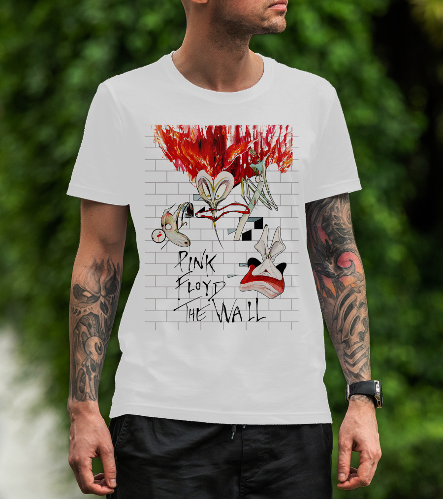 Pink Floyd The Wall Album Cover Art T-Shirt
