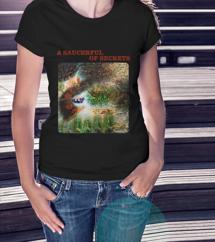 A Saucerful Of Secrets Psychedelic Cosmic T-Shirt