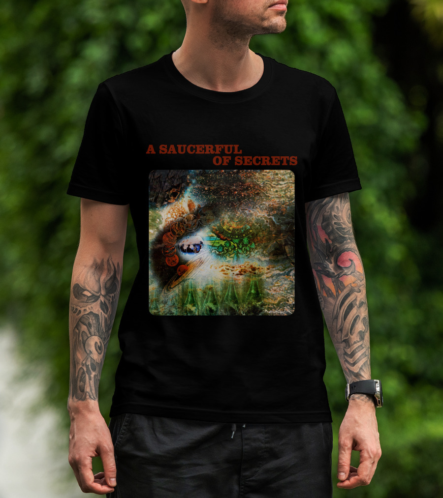 A Saucerful Of Secrets Psychedelic Cosmic T-Shirt