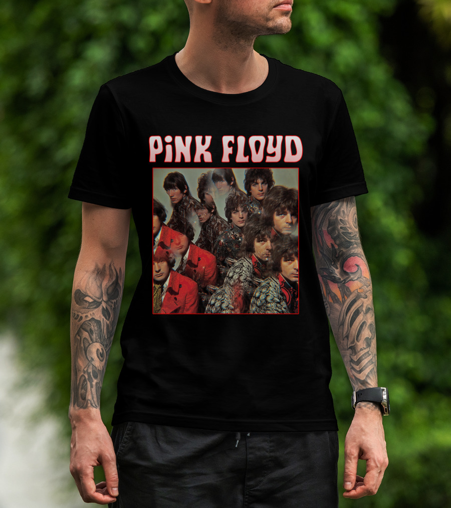 Pink Floyd Band Members Psychedelic T-Shirt