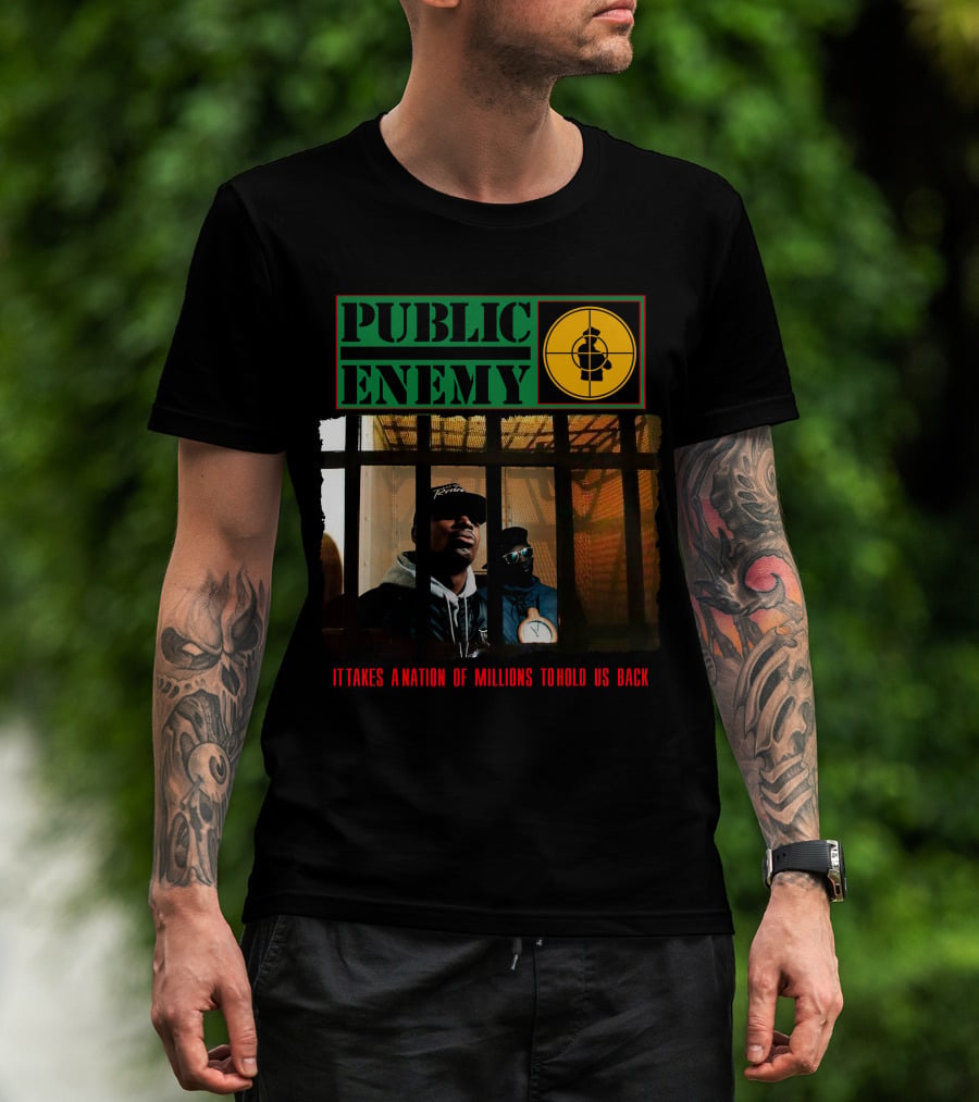 Public Enemy It Takes A Nation Of Millions To Hold Us Back T-Shirt