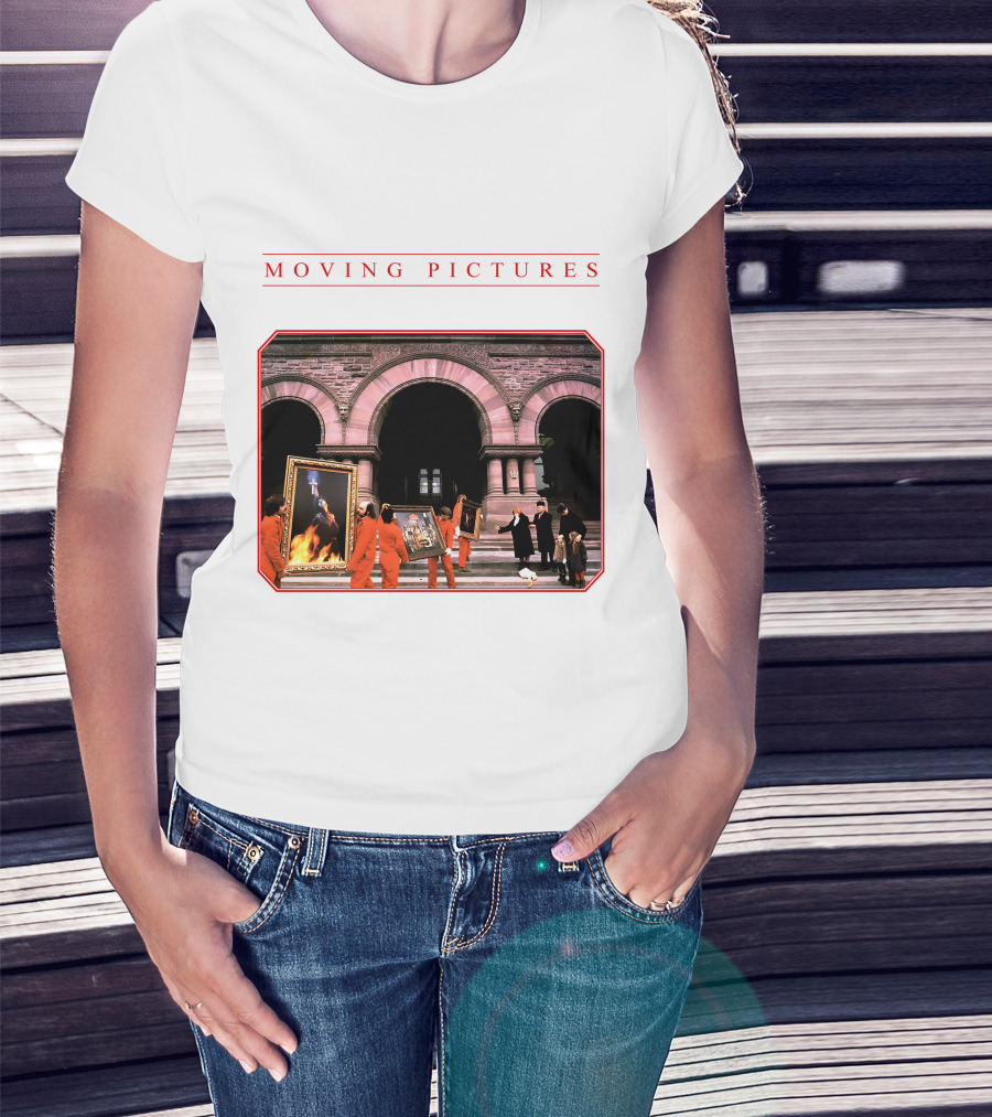 Moving Pictures Album Cover Artwork T-Shirt