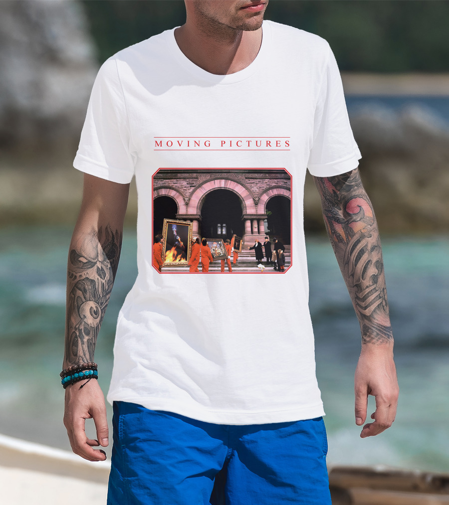 Moving Pictures Album Cover Artwork T-Shirt