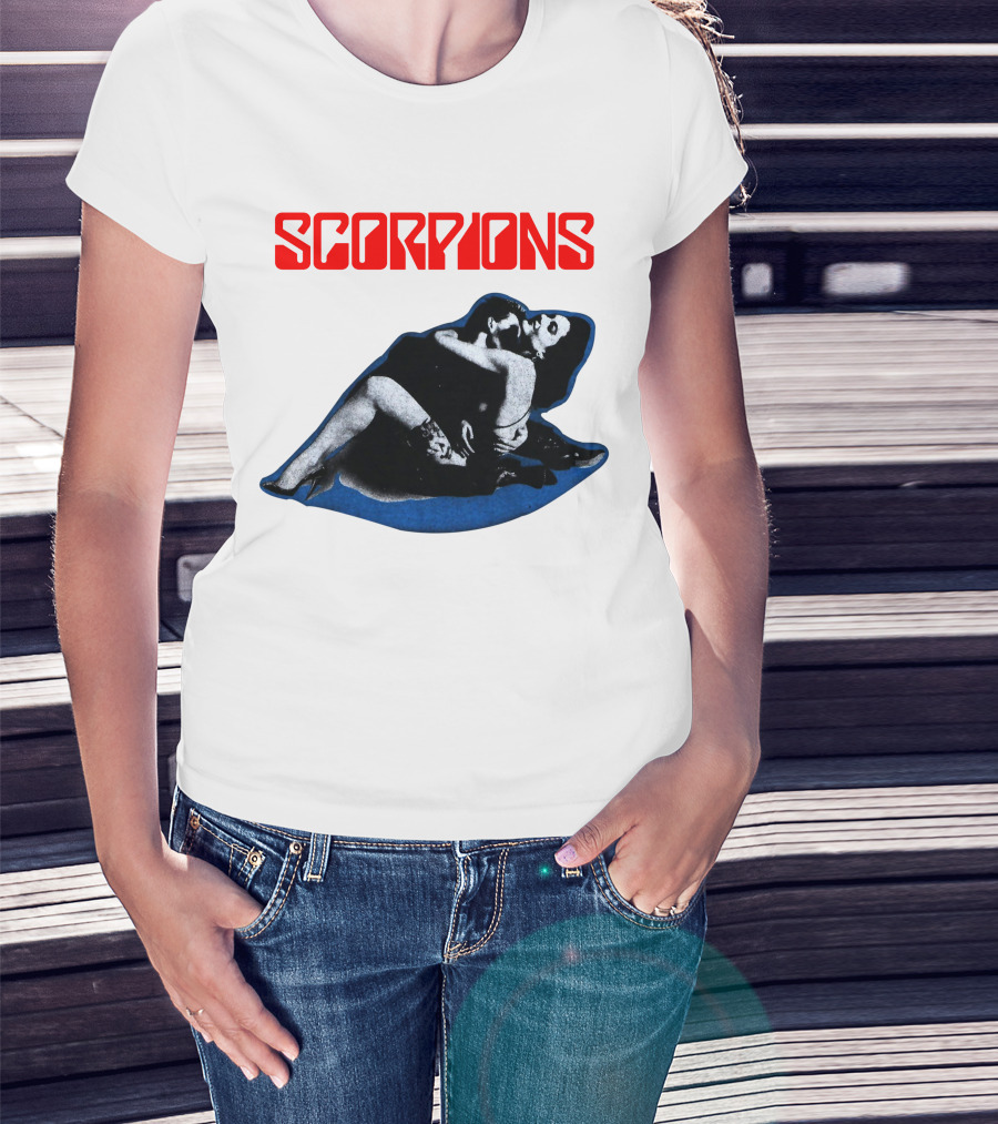 Scorpions Blackout Album Cover Art Retro T-Shirt
