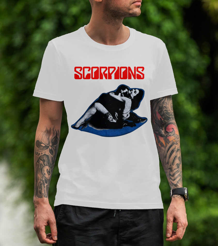 Scorpions Blackout Album Cover Art Retro T-Shirt