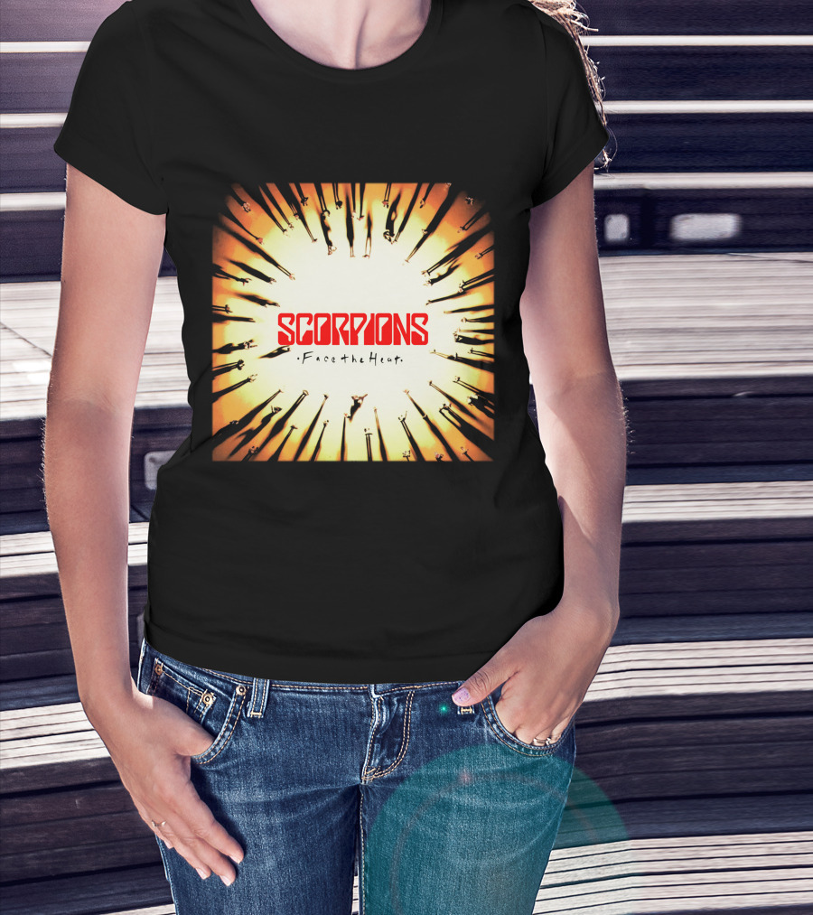 Scorpions Face The Heat Album Cover T-Shirt