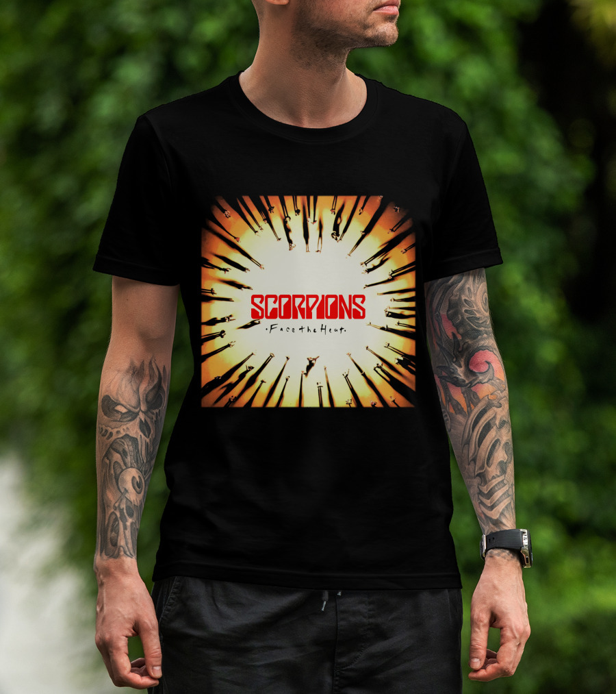 Scorpions Face The Heat Album Cover T-Shirt