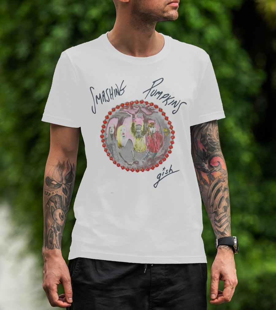 Smashing Pumpkins Gish Album Cover Art T-Shirt