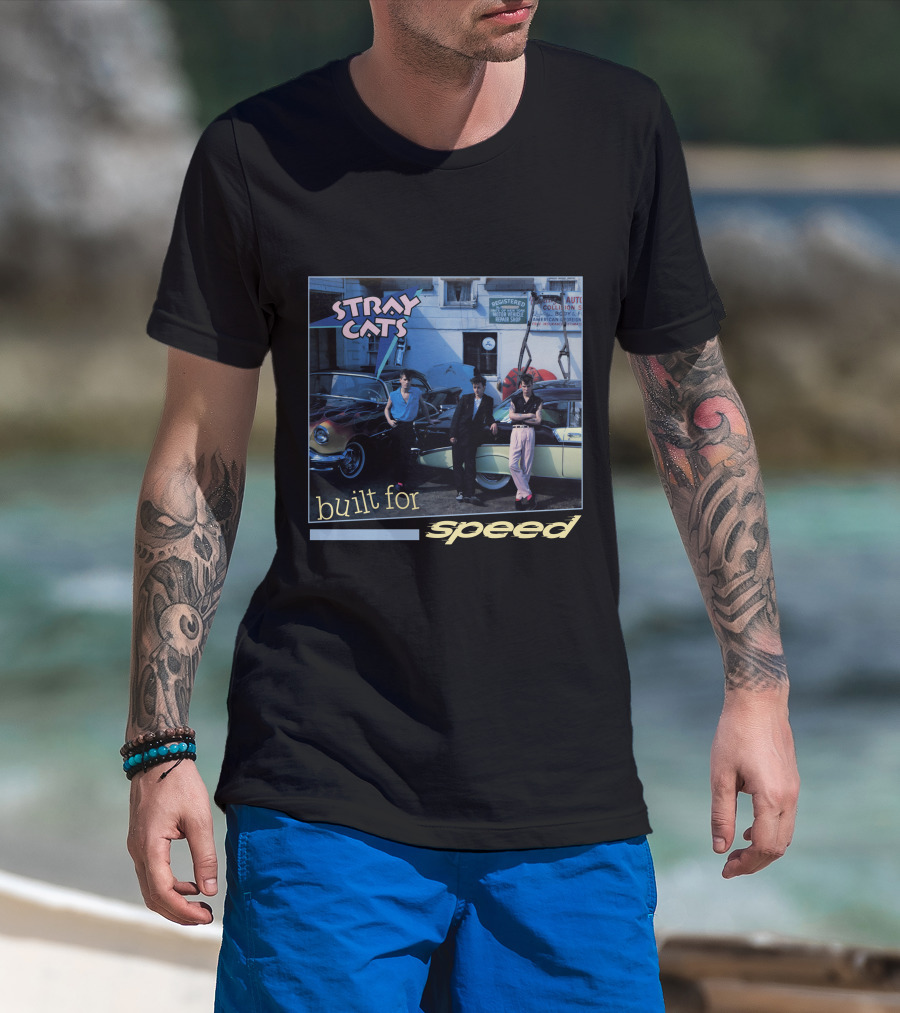 Stray Cats Built For Speed T-Shirt