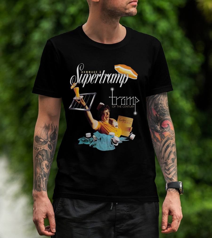 Hommage À Supertramp - Breakfast In America Tramp Of The Century T-Shirt
