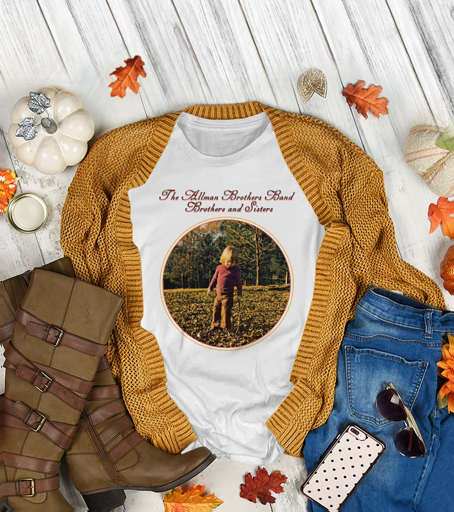 The Allman Brothers Band Brothers And Sisters 1973 Album Art T-Shirt