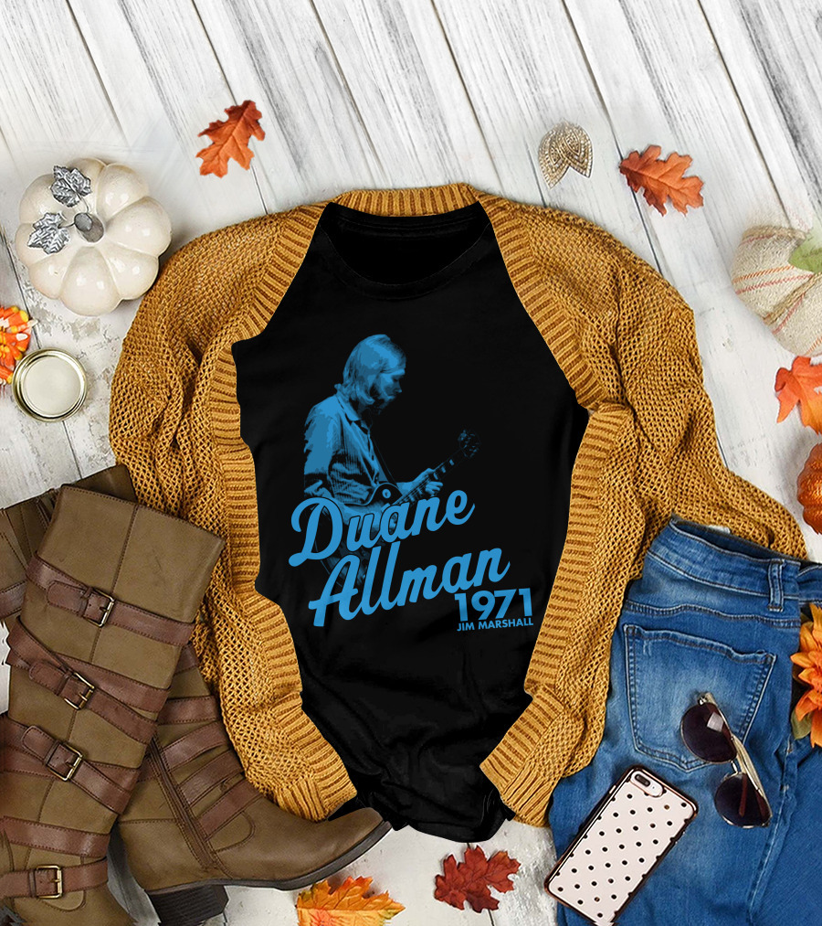 Duane Allman 1971 Jim Marshall T-Shirt