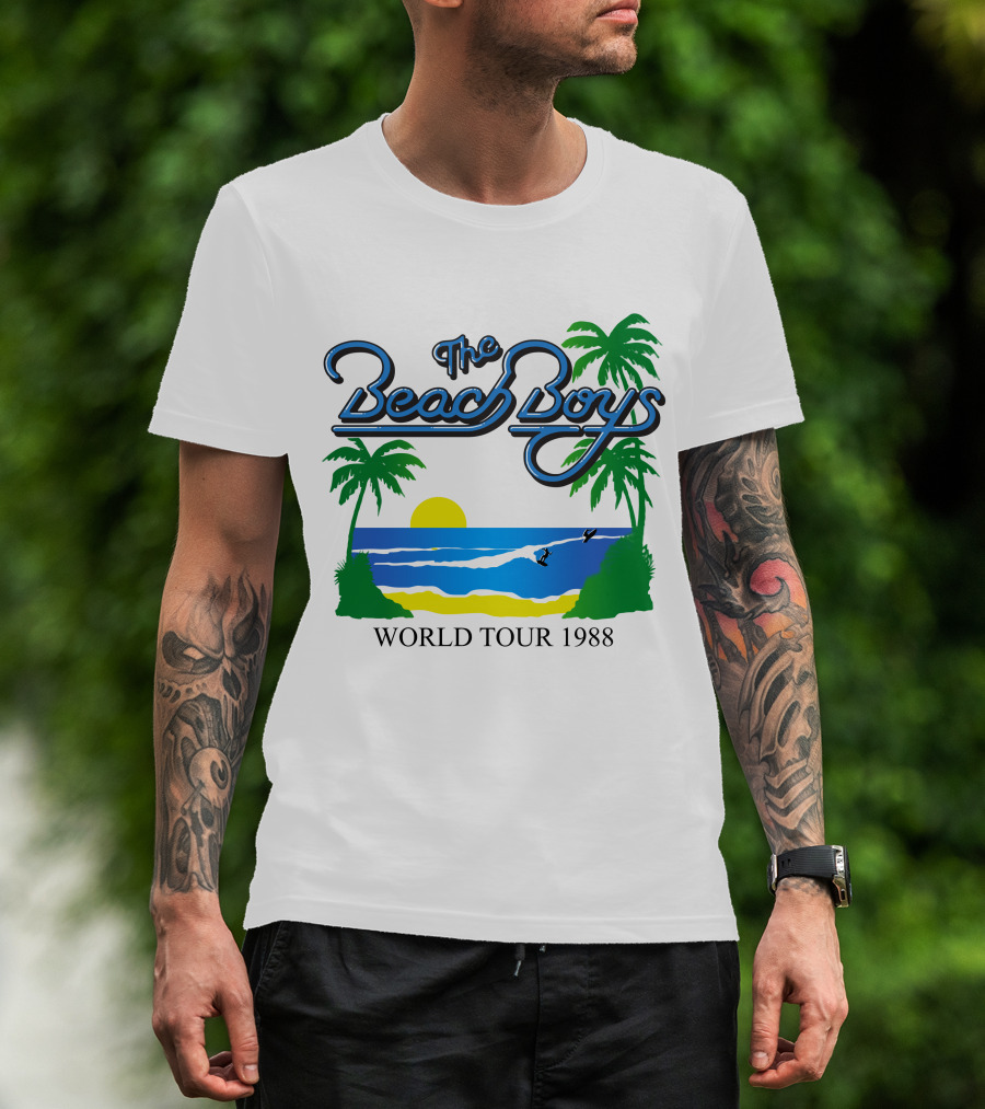 The Beach Boys World Tour 1988 T-Shirt