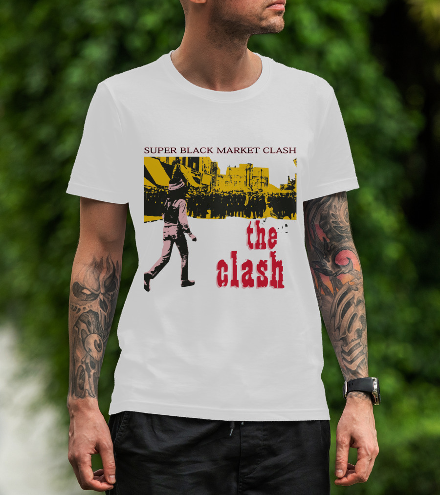Super Black Market Clash The Clash T-Shirt