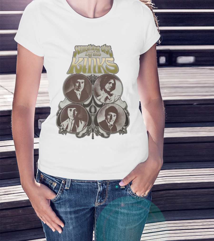 Something Else By The Kinks Vintage Portraits T-Shirt
