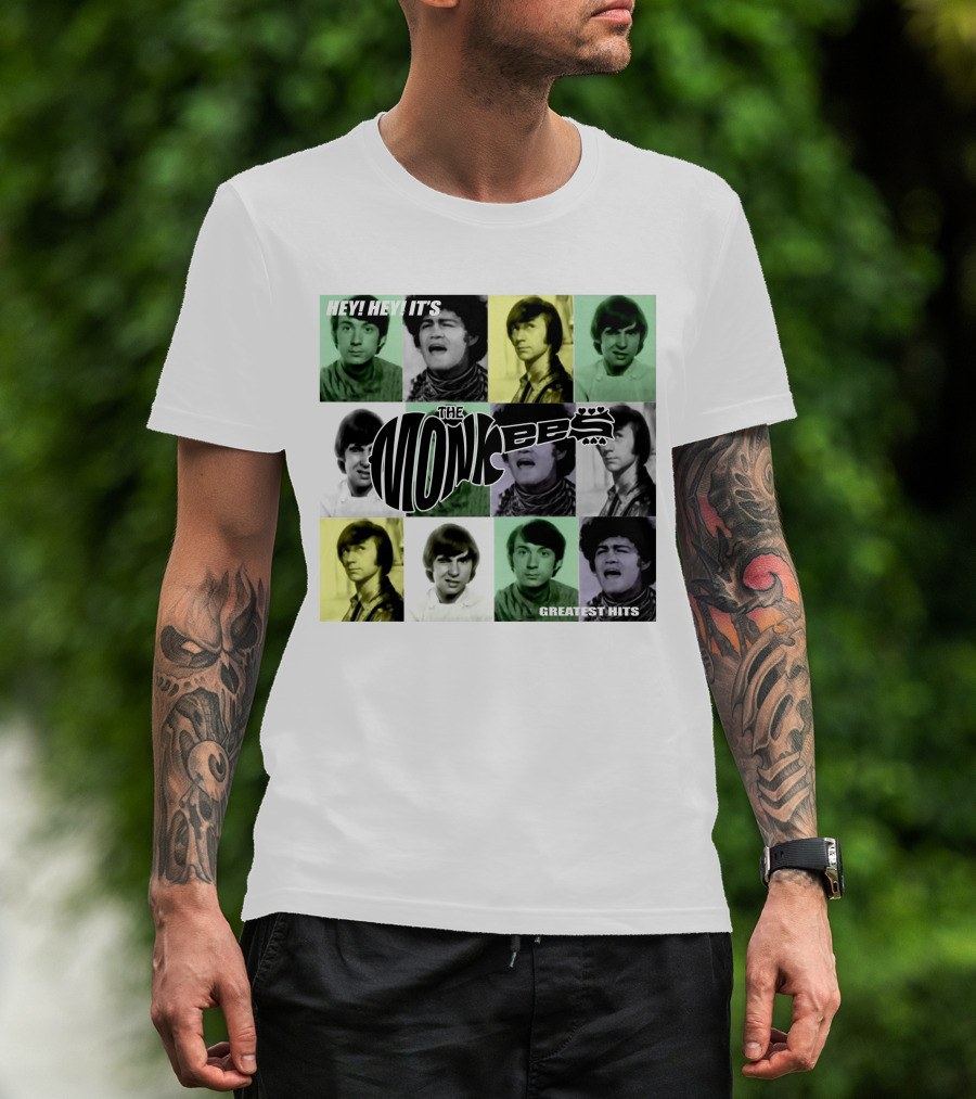 Hey! Hey! It's The Monkees Greatest Hits T-Shirt
