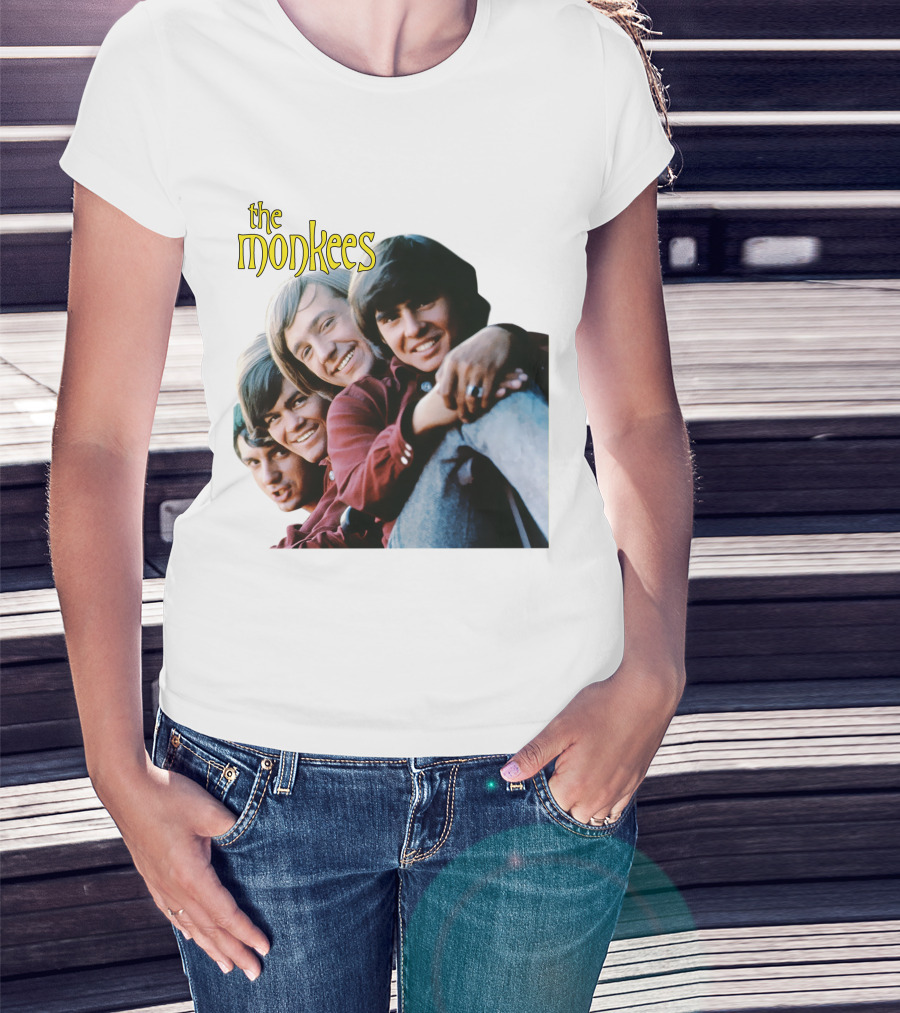 The Monkees Group Photo Smiling T-Shirt